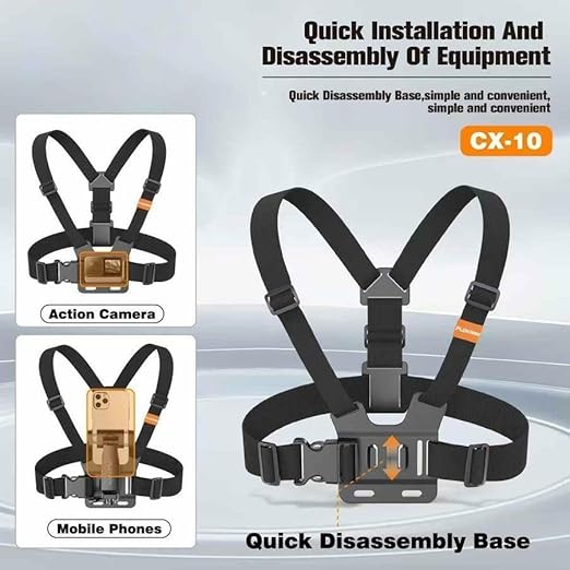 Plokama CX-10 Chest Mount Camera Holder