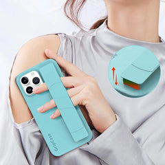 leather case with hand holder