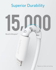 Anker USB C Charger, Fast Charger with Foldable Plug - 20W Cube Charger (With Cable)