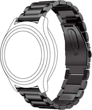 ACM Watch Strap Stainless Steel Metal 22mm Luxury Band