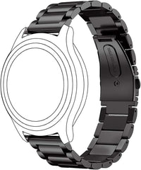 ACM Watch Strap Stainless Steel Metal 22mm Luxury Band