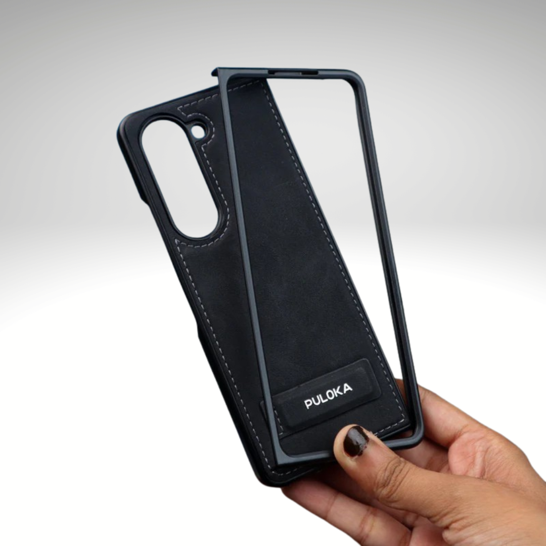 Puloka Handicrafts Leather Case for Samsung Z Fold