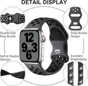 Sport Strap Compatible with Apple Watch 45mm 44mm 42mm 49mm
