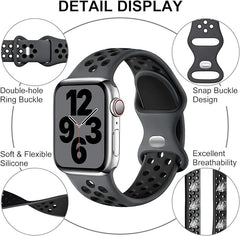 Sport Strap Compatible with Apple Watch 45mm 44mm 42mm 49mm