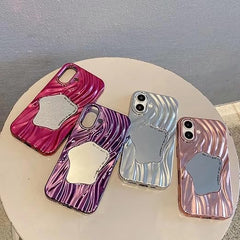 Wave Mirror Cover for iphone