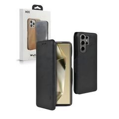 Leather Texture Flip Wallet Case Cover For Samsung