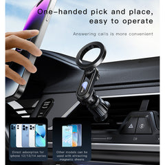 Private Mold magsafe design 20pcs Magnets Air Vent Magsafe Car Phone Holder - yesido C157