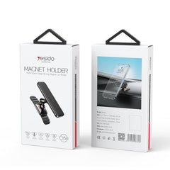 Dashboard Magnetic Cellphone Mount Universal 360 Degree Adjustable Mobile Car Phone Holder - yesido c150 black