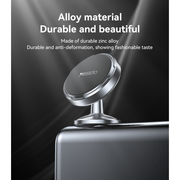 YESIDO 360 Rotation Zinc Alloy Strong Magnetic Force Mini Paste Magnetic Suction Phone Holder - C215