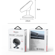 YESIDO 360 Rotation Zinc Alloy Strong Magnetic Force Mini Paste Magnetic Suction Phone Holder - C215