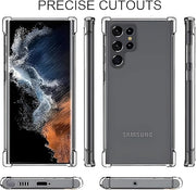 Clear Case [Anti-Yellowing] Ultra Thin Silicone Shockproof Back Cover