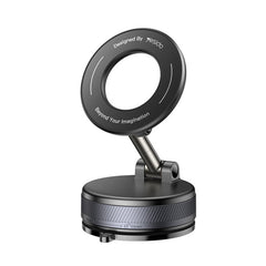 360 Rotation Foldable Clamp Arm Magnetic Vacuum Suction Cup Car Phone Holder Innovative Design - yesido c228