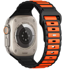 Sport Silicone Band with Secure Fit for Apple Watch
