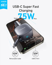 Anker 75w Fast Car Charger