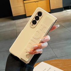 Silicon Grip Cover For Samsung Z Fold 4