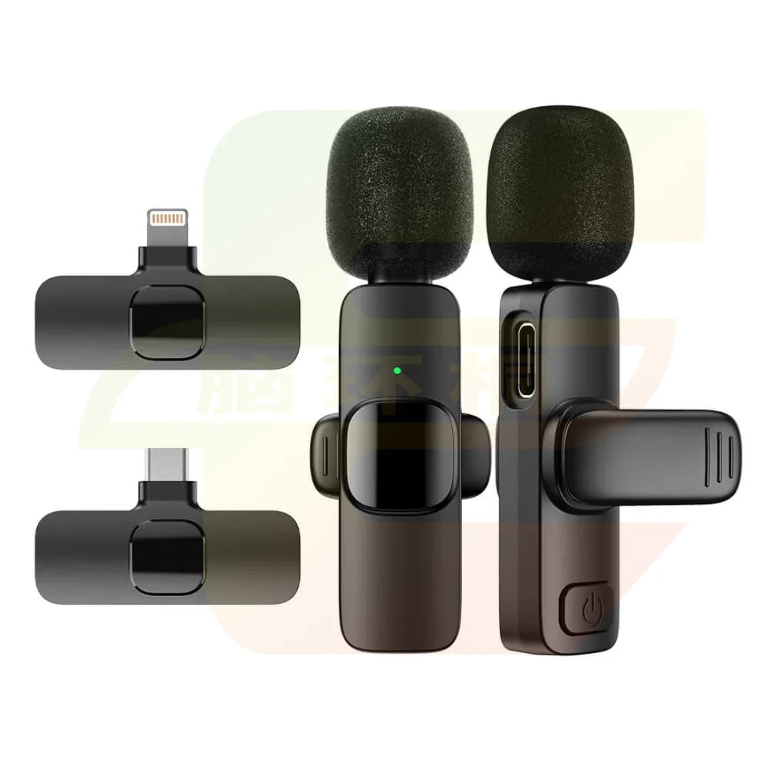 K9 Microphone Mic Lighting &Type-C Wireless