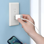 Anker USB C Charger, Fast Charger with Foldable Plug - 20W Cube Charger (With Cable)