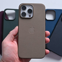 finewoven leather case for iphone 15 pro max