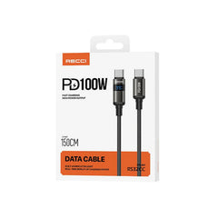 Recci 150CM Type-C Data Cable PD 100W RS32CC