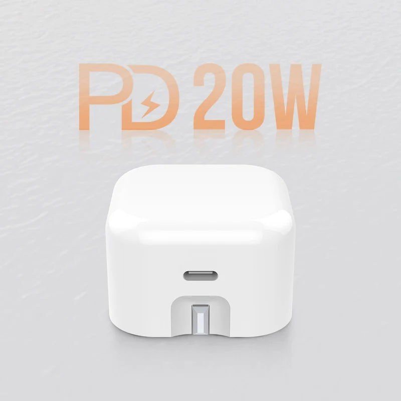 RECCI RCK-03UCL 20W PD3.0 WITH 100CM PD CABLE TRAVEL CHARGER KIT
