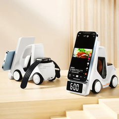 T20 5-in-1 15W Multi-Functional Smart Desktop Wireless Charger