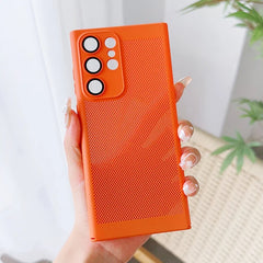 Heat Dissipation Case with Built-in Camera Lens Protector
