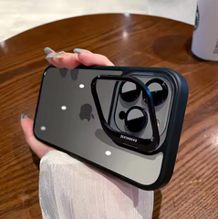 Luxury Case With Matching Metallic Lens Protector & Stand