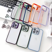 Luxury Case With Matching Metallic Lens Protector & Stand