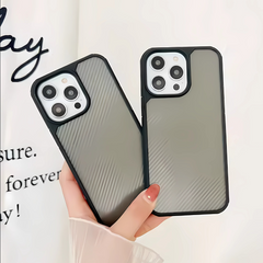 Shockproof Slim Carbon Fiber Texture Protective case for iphone