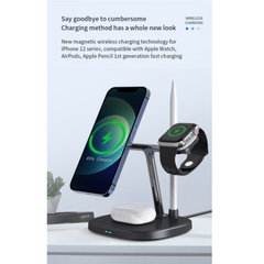Yesido DS12 4in1 15W Wireless Charger Stand
