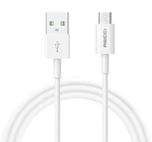 Recci, RTC-P05M, Silicone Material USB to Micro 4.5A Fast Charging Cable , Length 150cm