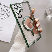 Transparent Silicone Case & Cover | Camera Lens Protector | Wireless Charging Compatible