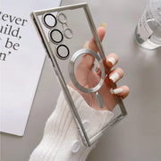 Transparent Silicone Case & Cover | Camera Lens Protector | Wireless Charging Compatible