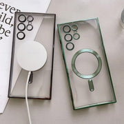 Transparent Silicone Case & Cover | Camera Lens Protector | Wireless Charging Compatible