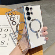 Transparent Silicone Case & Cover | Camera Lens Protector | Wireless Charging Compatible