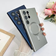 Metal Paint Magnetic Case for Samsung
