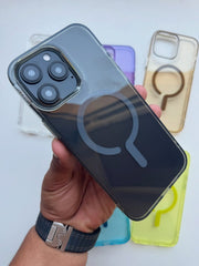 Neon Semi-Transparent Magsafe Case