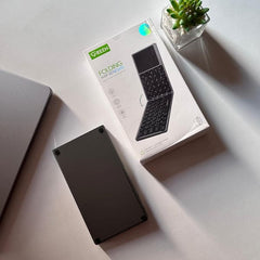 Green Wireless Keyboard With Touchpad
