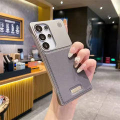 Valero leather case for samsung S25 ultra
