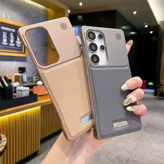 Valero leather case for samsung S25 ultra