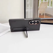 Leather Stand Case for Samsung Galaxy Z Fold 7 – Slim Kickstand Cover