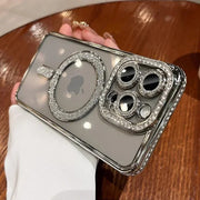 Luxury Diamond Case for iphone – Shockproof, Slim, Glitter Protective Cover with Camera Lens Protection