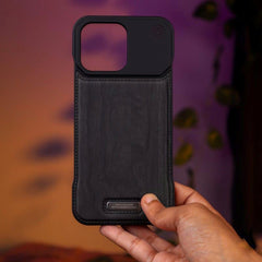Luxury Wood Grain Leather Case for Samsung Galaxy S24 Ultra – Shockproof Protective Cover