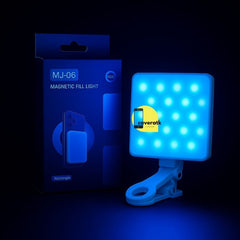 Magnetic Rgb Mini Led Light Mobile Phone Fill Light MJ-06 Very strong light