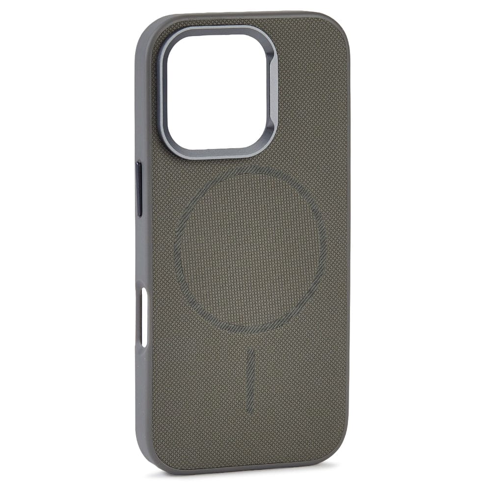 Premium Textured MagSafe Case with Aluminum Camera Frame Protection for iphone