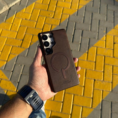 HDD Leather MagSafe Case for Samsung استاند كاميرا