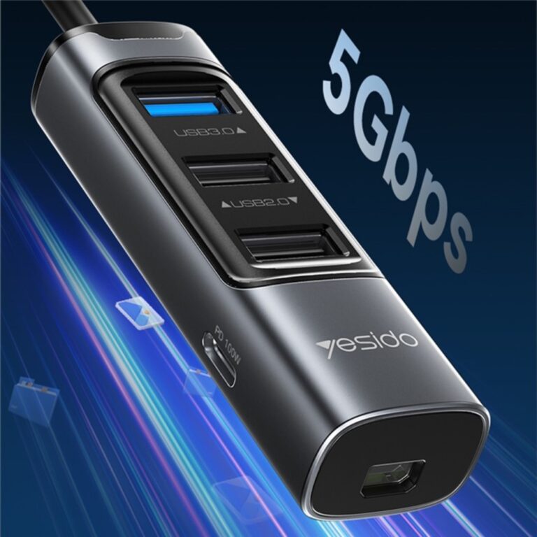 Yesido HB24 Mini DP Multifunctional USB Docking Station