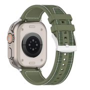 Sport Silicone Nylon Band Designed for Apple Watch Band 49mm 46mm 45mm 44mm 42mm