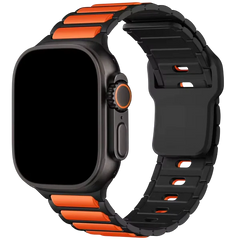 Sport Silicone Band with Secure Fit for Apple Watch