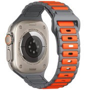 Sport Silicone Band with Secure Fit for Apple Watch